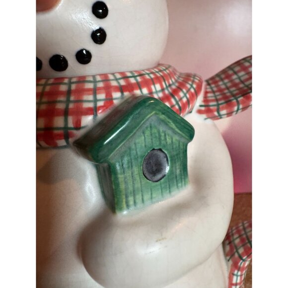 ❄️ Dept. 56 “Once Upon A Starry Night” Snowman Teapot – Winter Collectible with - Picture 9 of 10
